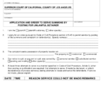 Los Angeles Superior Court Unlawful Detainer