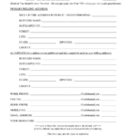 Maryland Change Of Address Form Download Printable PDF Templateroller