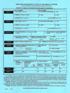 Maryland Department Of Health And Mental Hygiene Form Fill Online