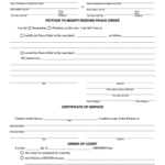 Maryland Peace Order Form Fill Online Printable Fillable Blank