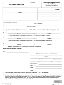 Mass Probate Forms Fill And Sign Printable Template Online US Legal