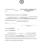 Monmouth County Surrogate Fill Online Printable Fillable Blank