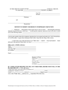 Motion To Dismiss Template Fill Out And Sign Printable PDF Template