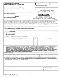 Nc Small Claims Court Forms Editable Fillable Printable Templates