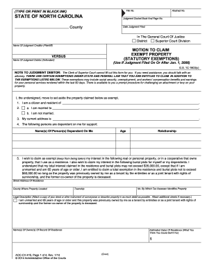 Nc Small Claims Court Forms Editable Fillable Printable Templates 