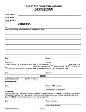 New Hampshire Court Forms Fill Out And Sign Printable PDF Template 