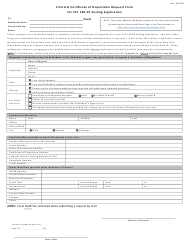 New York Criminal Certificate Of Disposition Request Form For Cpl 160 