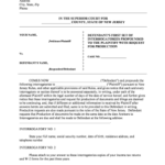 Nj Interrogatories Fill Online Printable Fillable Blank PdfFiller