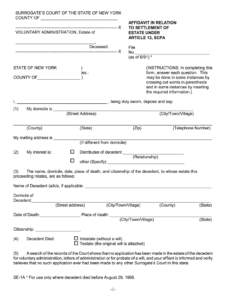 Ny Surrogate Court Forms Fill Online Printable Fillable Blank