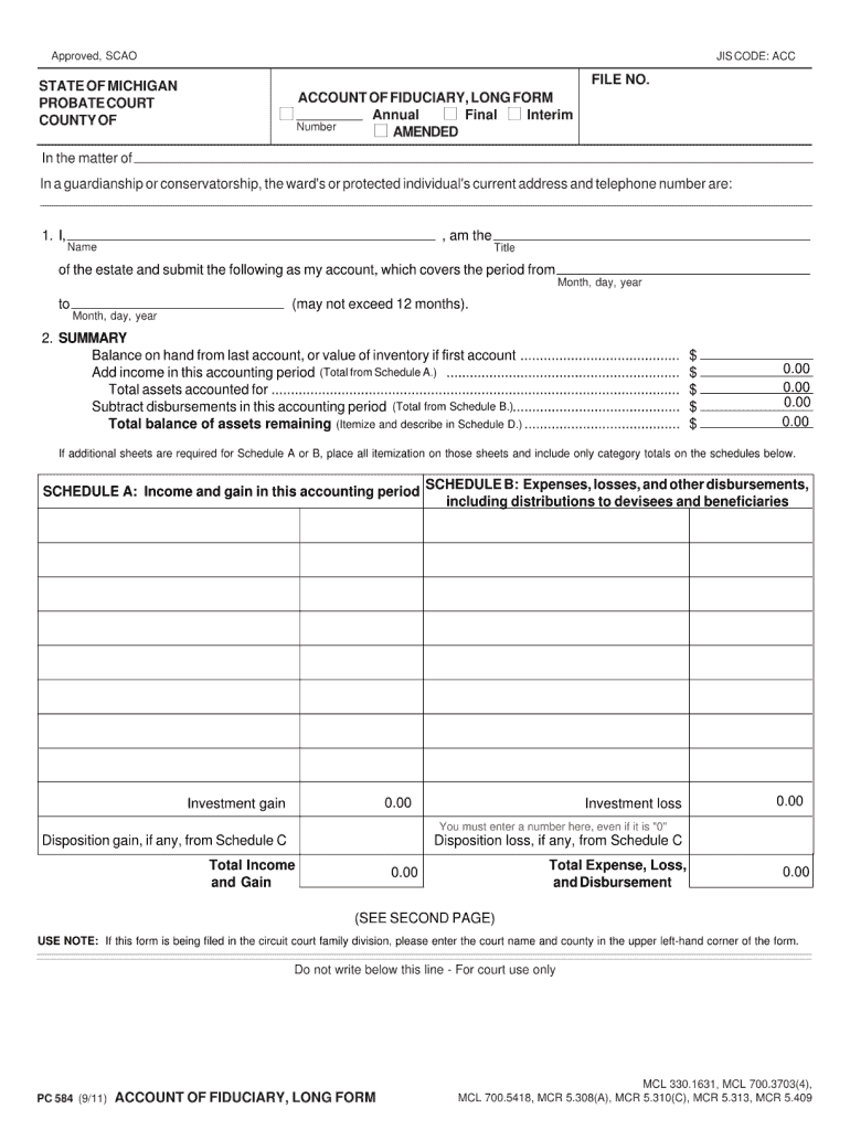 Pc 584 Fill Out And Sign Printable PDF Template SignNow