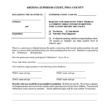 Pima County Superior Court Fill Online Printable Fillable Blank