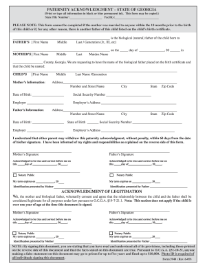 Printable Custody Of A Child When Parents Aren T Married Fill Out 