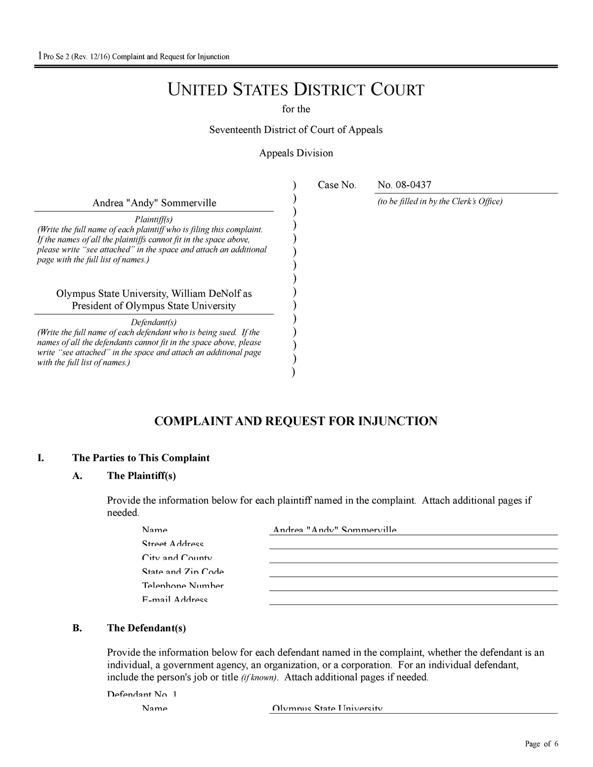 Dudley District Court Forms