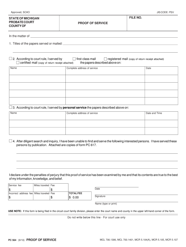 Probate Court Forms Fill Online Printable Fillable Blank PdfFiller