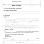 Proof Of Service LA Court Fill Out And Sign Printable PDF Template