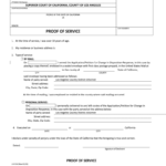 Proof Of Service Los Angeles Superior Court Fill Out And Sign