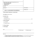 Request To Clerk Small Claims Court Edit Online Fill Print