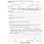 Restraining Order Maryland Fill And Sign Printable Template Online