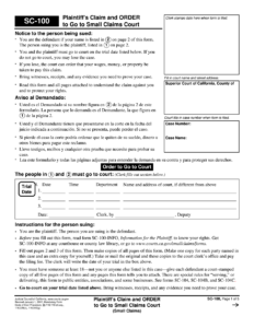 Sc 104 Form Los Angeles Fill Online Printable Fillable Blank Form