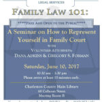 Seminar On How To Represent Yourself In Family Court Gregory S