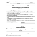 Shielding Records In Maryland Fill Online Printable Fillable Blank
