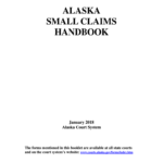 Small Claims Court Alaska Fill Online Printable Fillable Blank