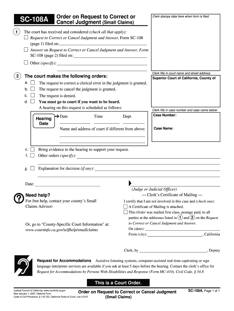 Small Claims Court Forms California Fill Online Printable Fillable 