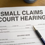 Small Claims Process Taking Someone To Court