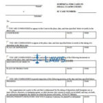 Subpoena For Cases In Small Claims Court Washington Forms Laws