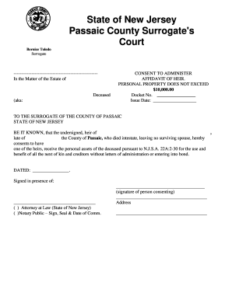 Suffolk County Surrogate S Court Filing Fees Fillable Printable