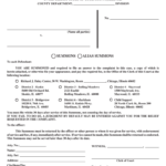 Summons For Cook County Fill Online Printable Fillable Blank