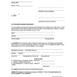 Summons State Court Of Dekalb County Printable Pdf Download