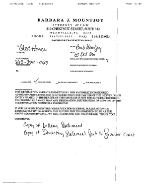 Superior Court Criminal Docketing Statement Pa Fill Online Printable 