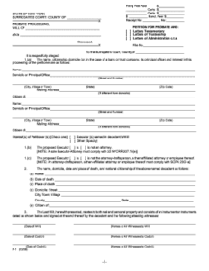 Surrogate Court New York County Forms Fill Online Printable