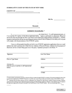 Surrogate S Court E Filing Fillable Printable Online Forms