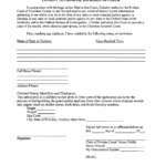 Temporary Legal Guardianship Form Georgia Free Download