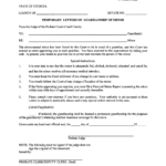 Temporary Legal Guardianship Form Georgia Free Download