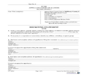 This Is A Illinois Form That Can Be Used For 2nd District Within