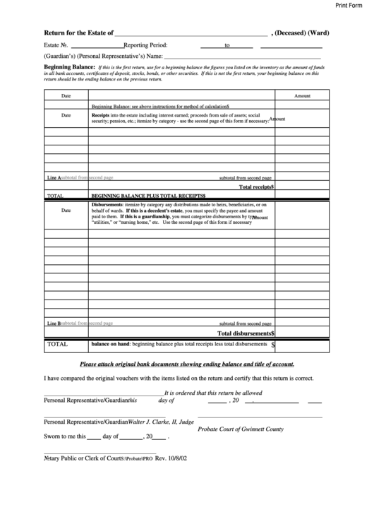 Top 13 Georgia Probate Forms And Templates Free To Download In PDF Format