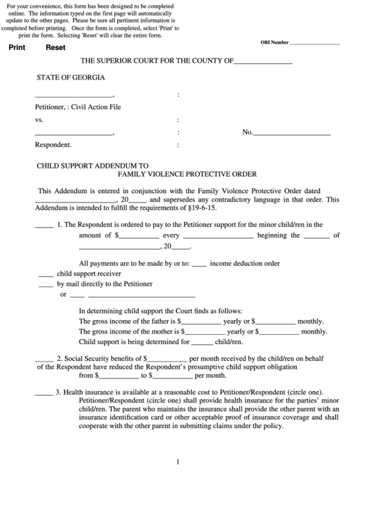 Top 13 Georgia Superior Court Forms And Templates Free To Download In