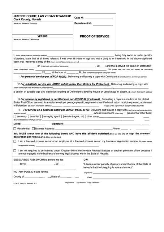 Top 20 Clark County Court Forms And Templates Free To Download In PDF 