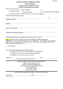 Top 5 Wayne County Court Forms And Templates Free To Download In PDF Format