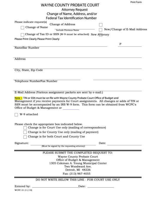 Top 5 Wayne County Court Forms And Templates Free To Download In PDF Format