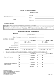 Uniform Domestic Relations Form 1 Download Fillable PDF Or Fill Online